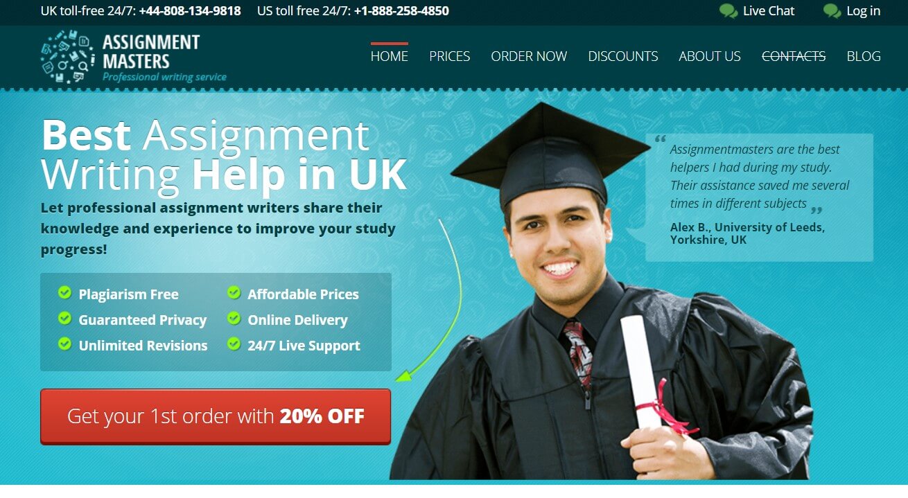 assignment writers in uk